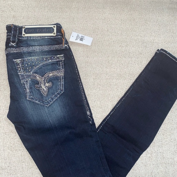 NWT Rock Revival Skinny Jeans - Picture 2 of 5